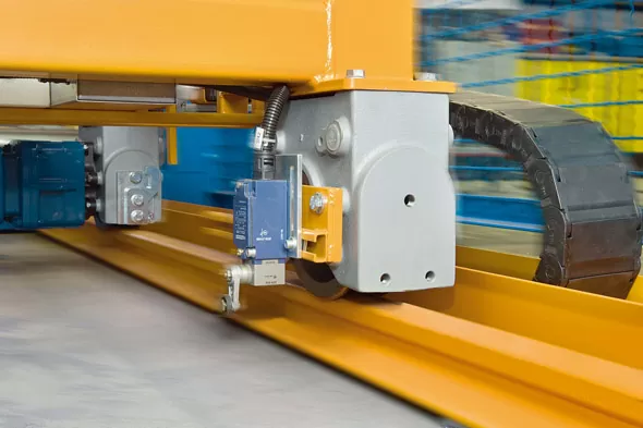 Hjulblocksystem LRS i arbete