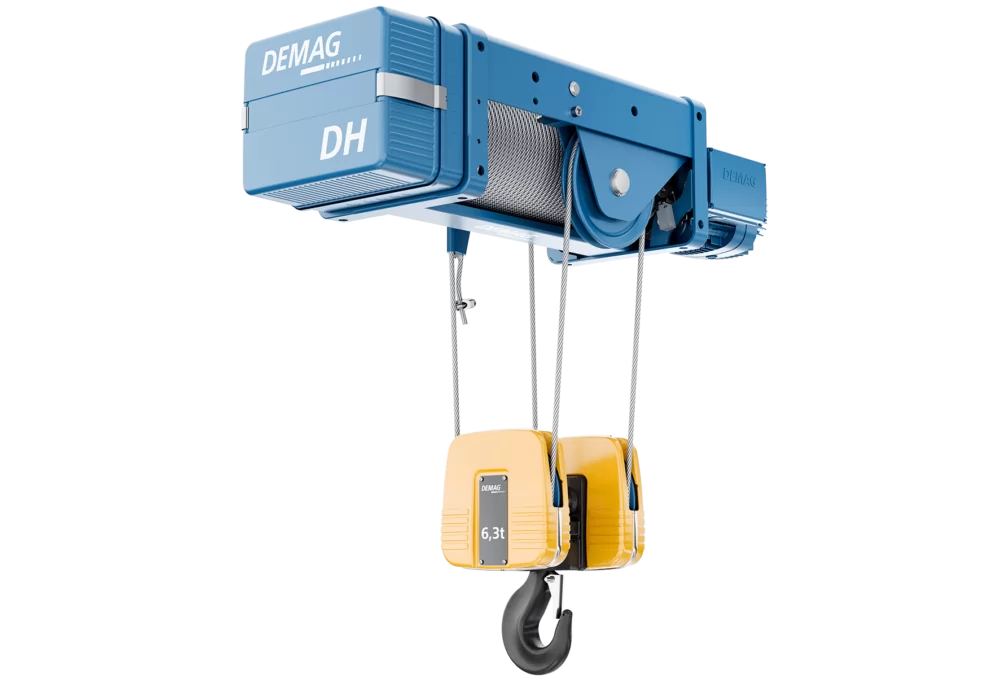 Slitstark telfer med lyft upp till 80 ton