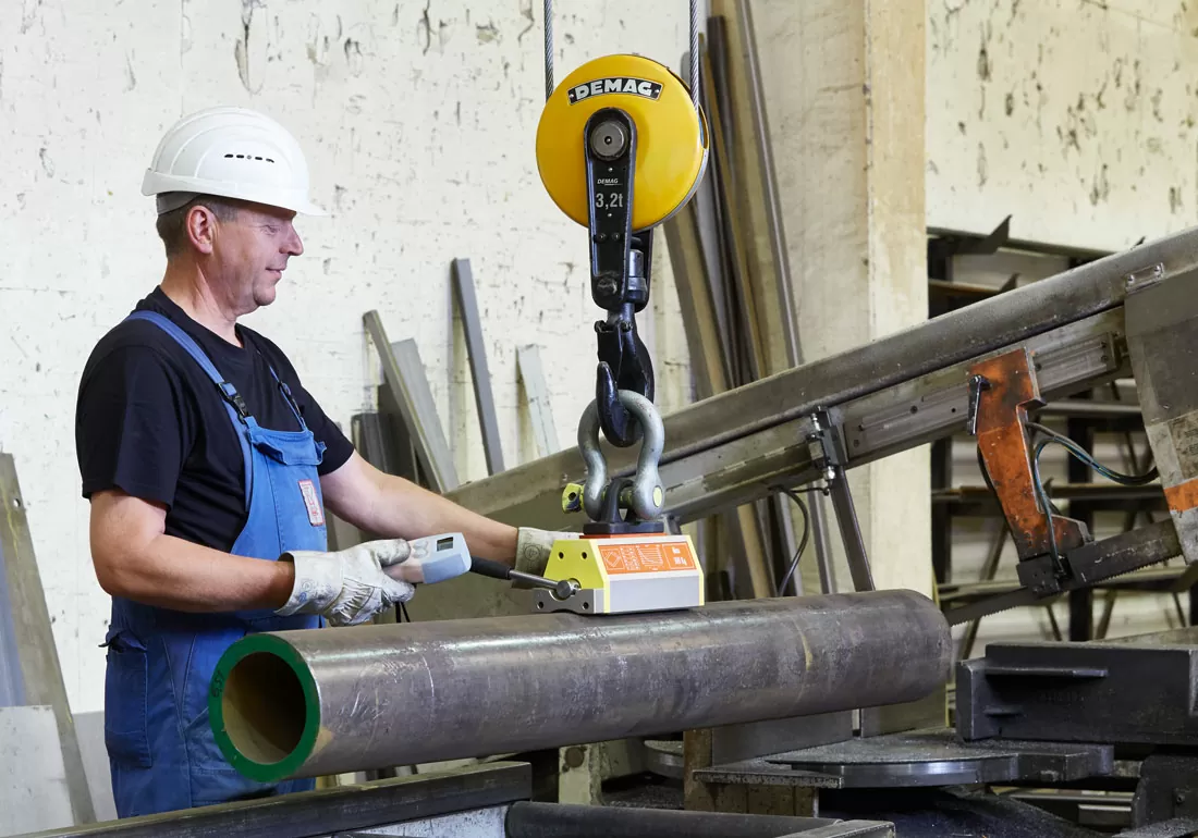 Permanentmagnet i arbete