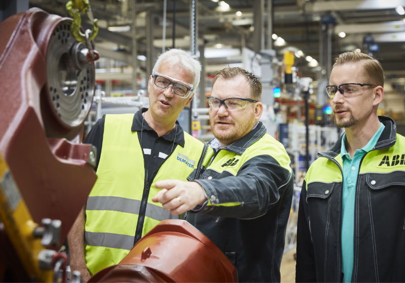 ABB:s robotenhet i Västerås