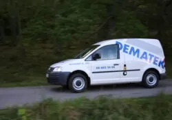 Demateks service gör akutservice på lyftutrustning