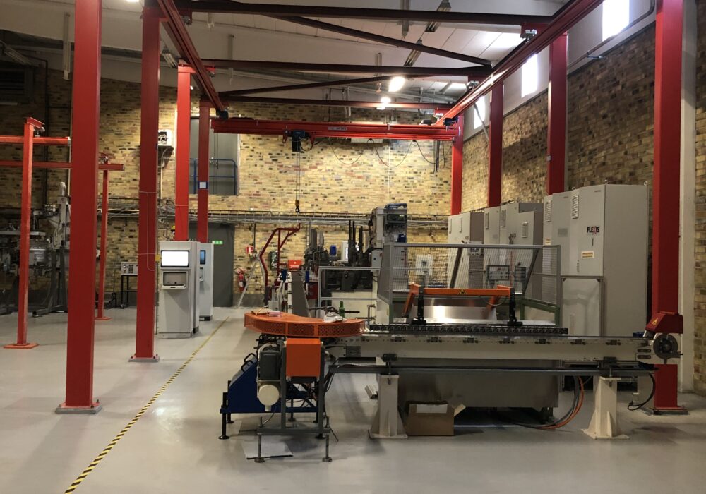 Lyftutrustning i industriell miljö