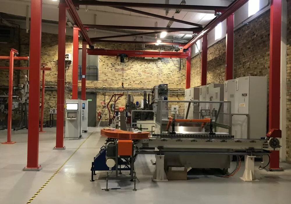 Lyftutrustning i industriell miljö