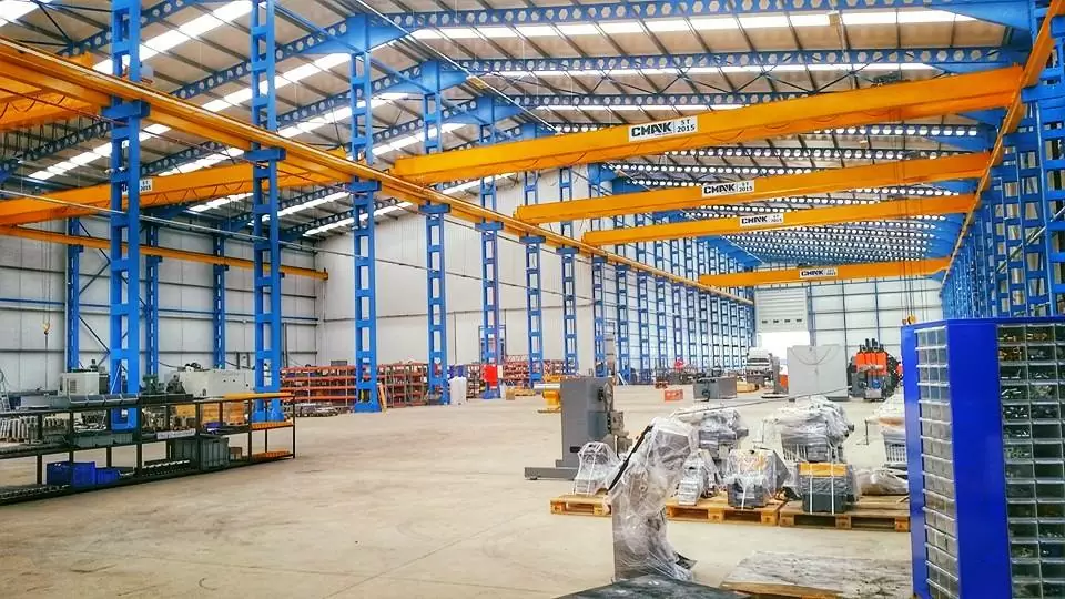 Traverser från CMAK finns från 1-160 ton