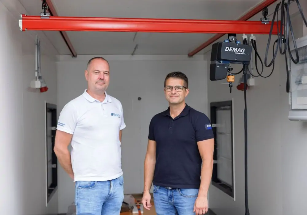 Demateks lättlastsystem passar i trånga miljöer