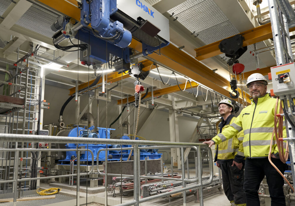Demateks CMAK telfer i fabrik Cinis Fertilizer