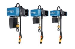 Demags nya telfer kommer i 3 storlekar