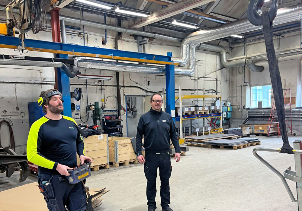 Dematek har utbildning för repetition av travers