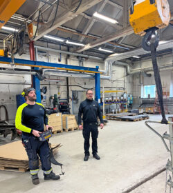 Dematek har utbildning för repetition av travers