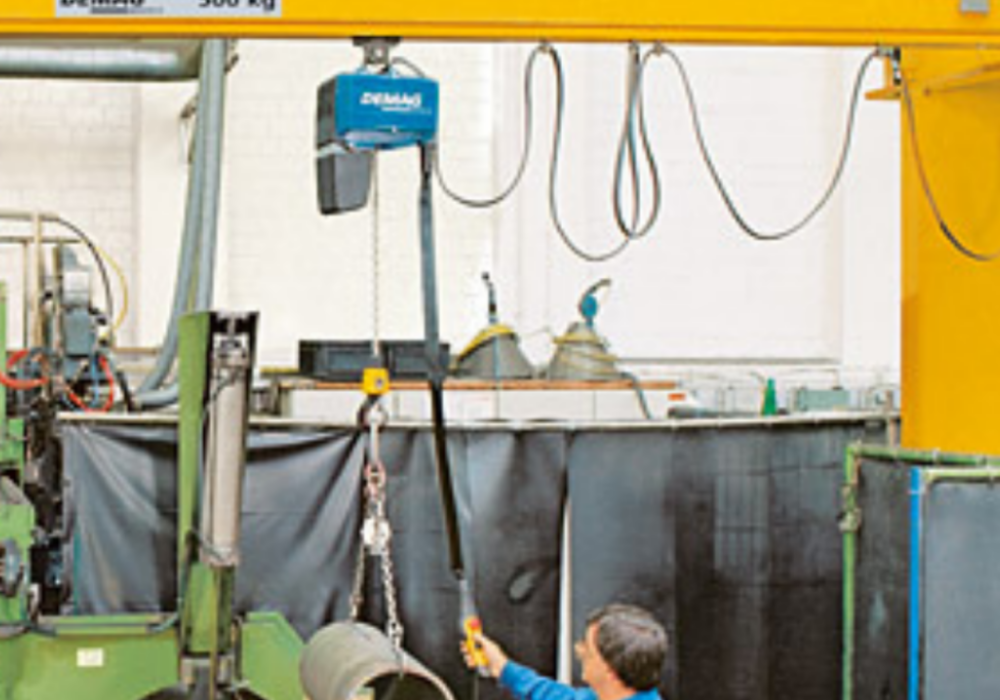 telfer med manöverdon