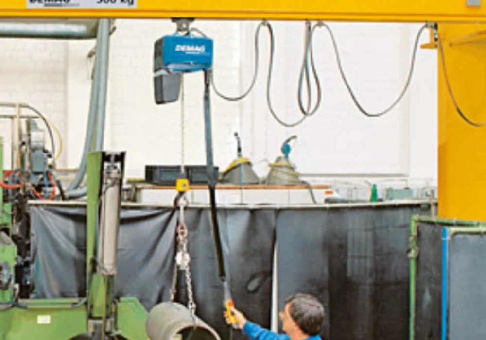 telfer med manöverdon